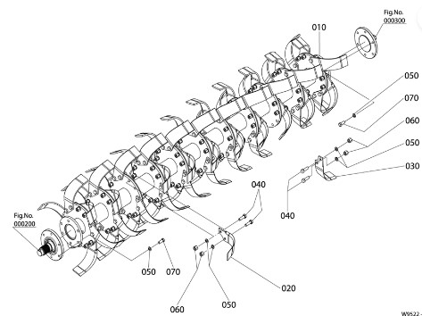 Plate shaft